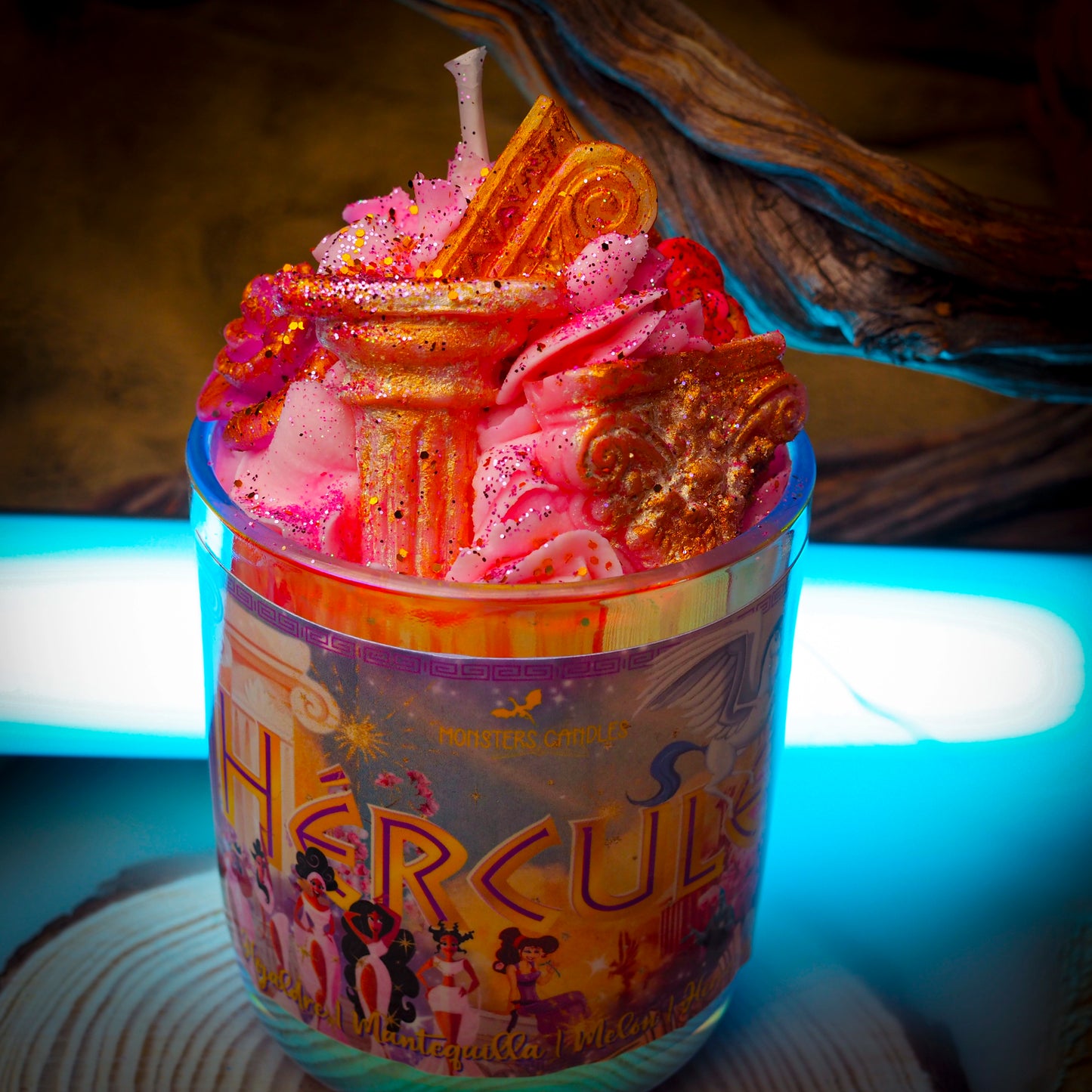 Vela "Hércules" Ed. Exclusiva - Monsters Candles ® - Velas Literarias