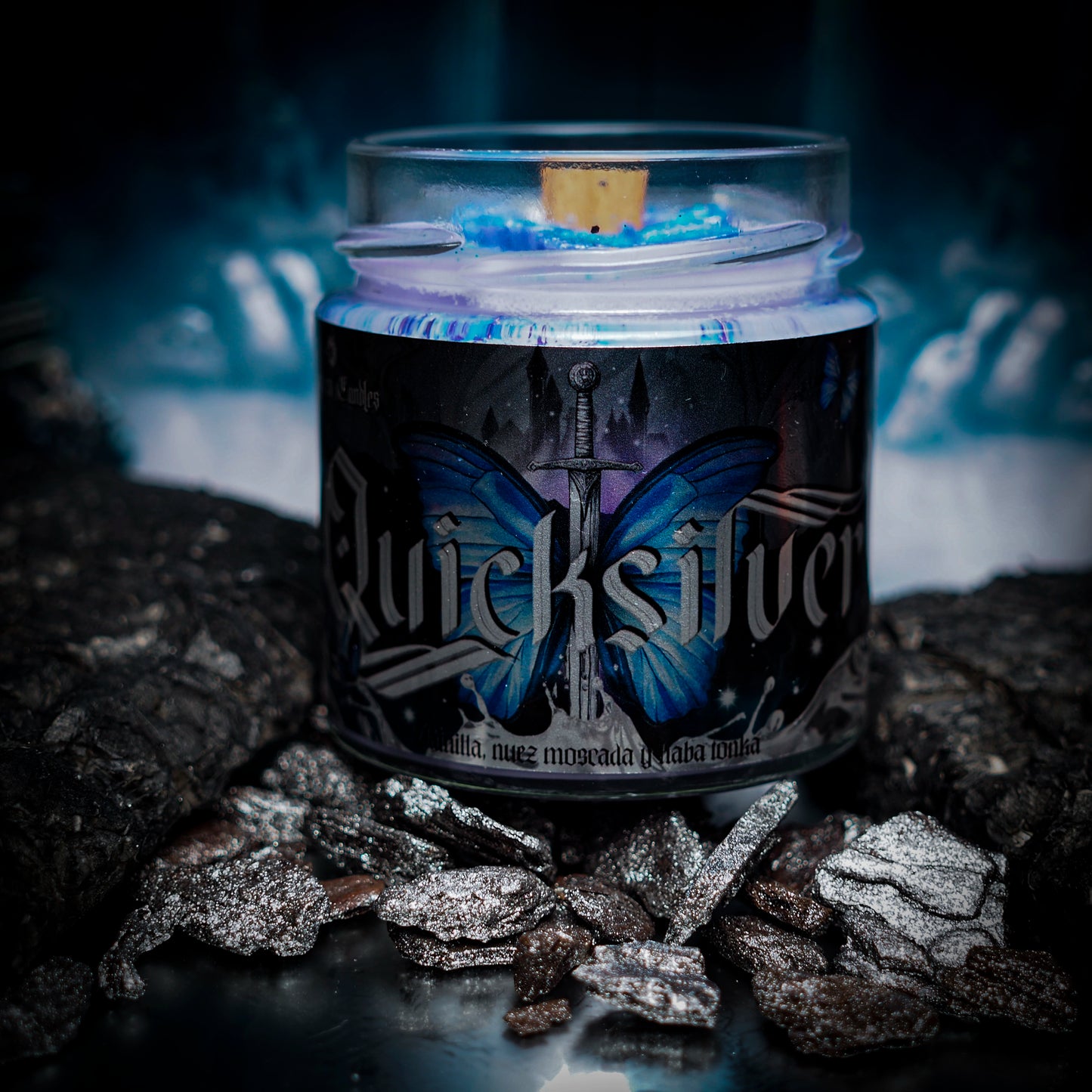 Vela "Quicksilver" - Monsters Candles ® - Velas Literarias