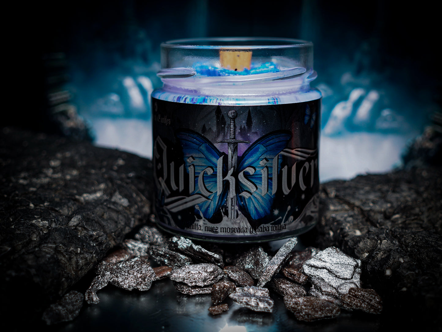 Vela "Quicksilver" - Monsters Candles ® - Velas Literarias