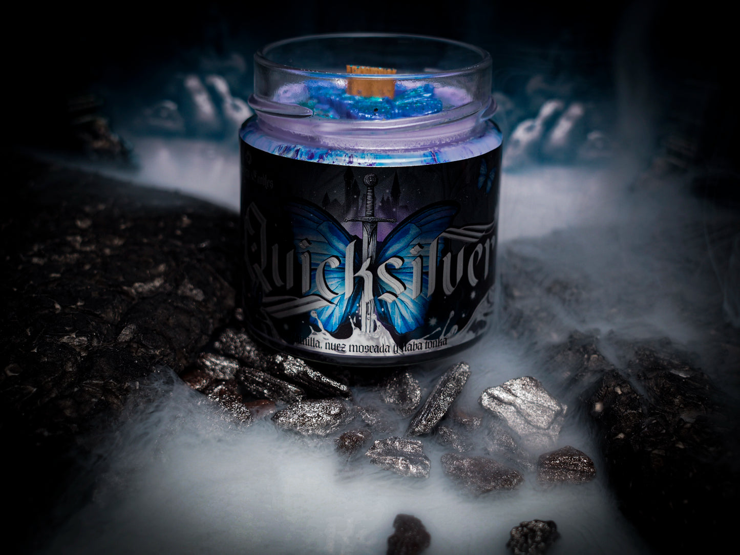Vela "Quicksilver" - Monsters Candles ® - Velas Literarias