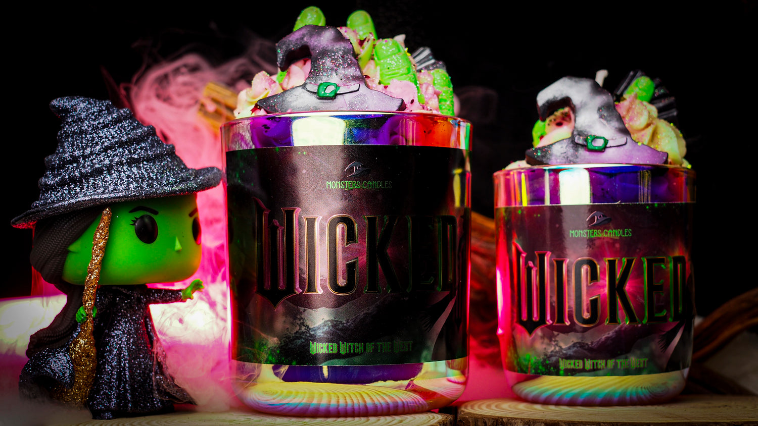 Vela "Wicked" - Monsters Candles ® - Velas Literarias