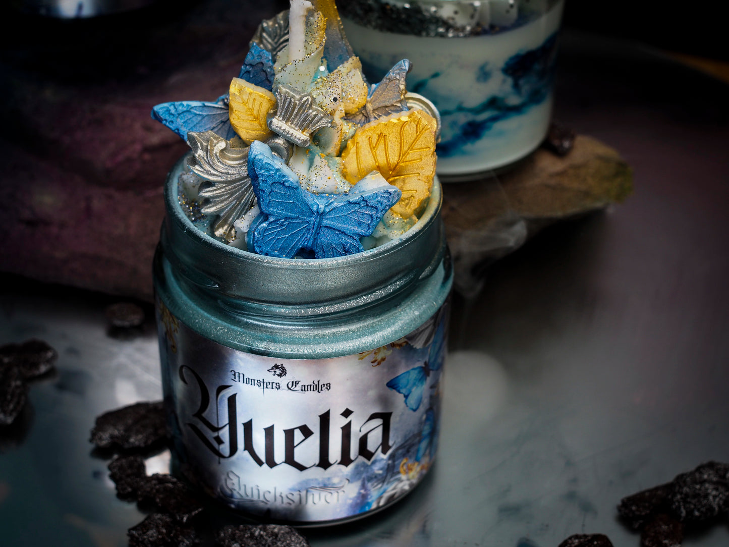 Vela "Yvelia" Quicksilver - Monsters Candles ® - Velas Literarias