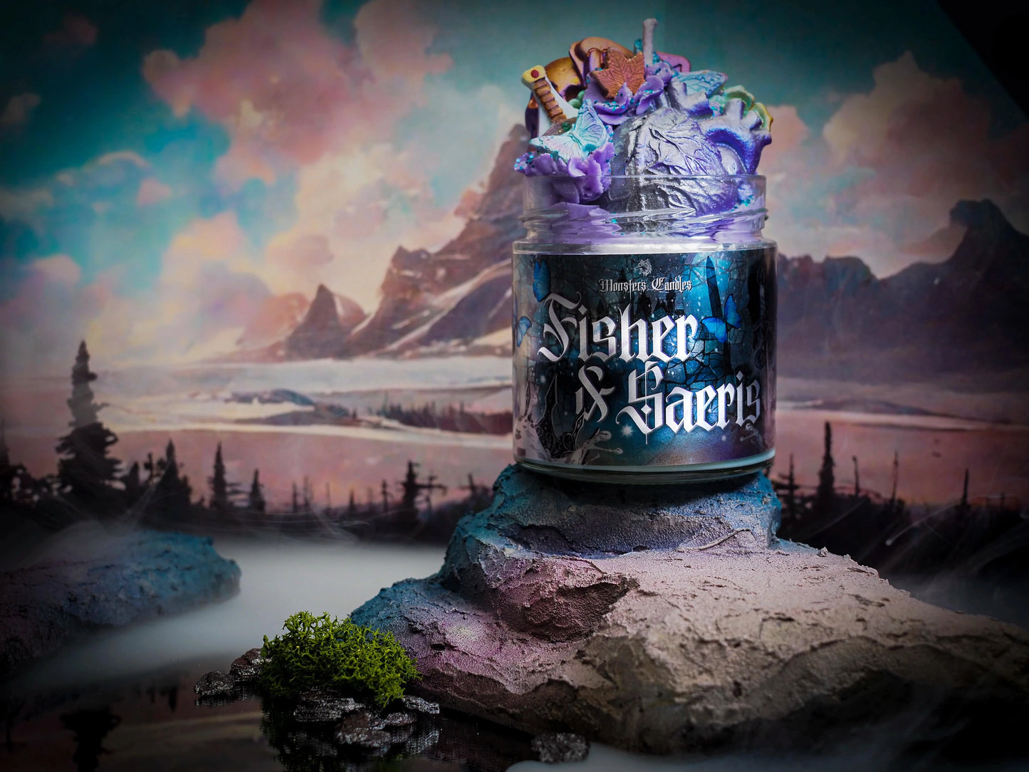 Vela "Fisher y Saeris" Quicksilver | Monsters Candles ®