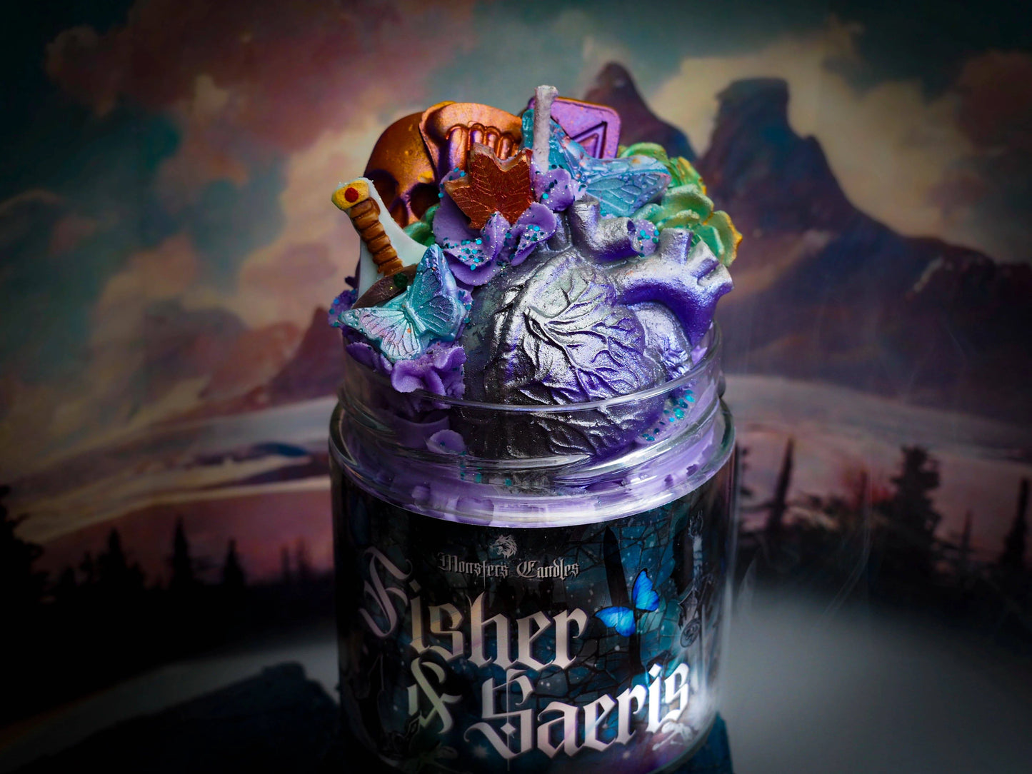 Vela "Fisher y Saeris" Quicksilver | Monsters Candles ®