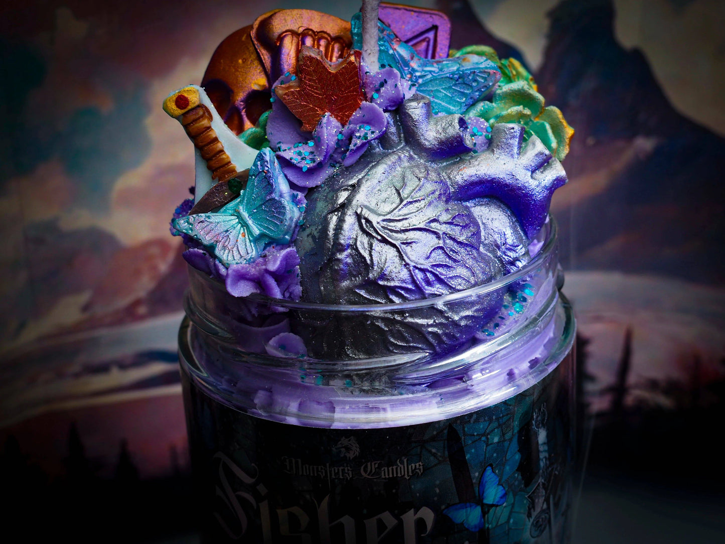 Vela "Fisher y Saeris" Quicksilver | Monsters Candles ®