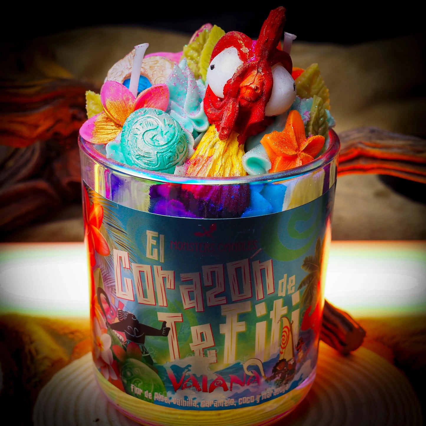 Vela "Vaiana" Ed. Limitada - VENTA FLASH | Monsters Candles ® - Velas Literarias