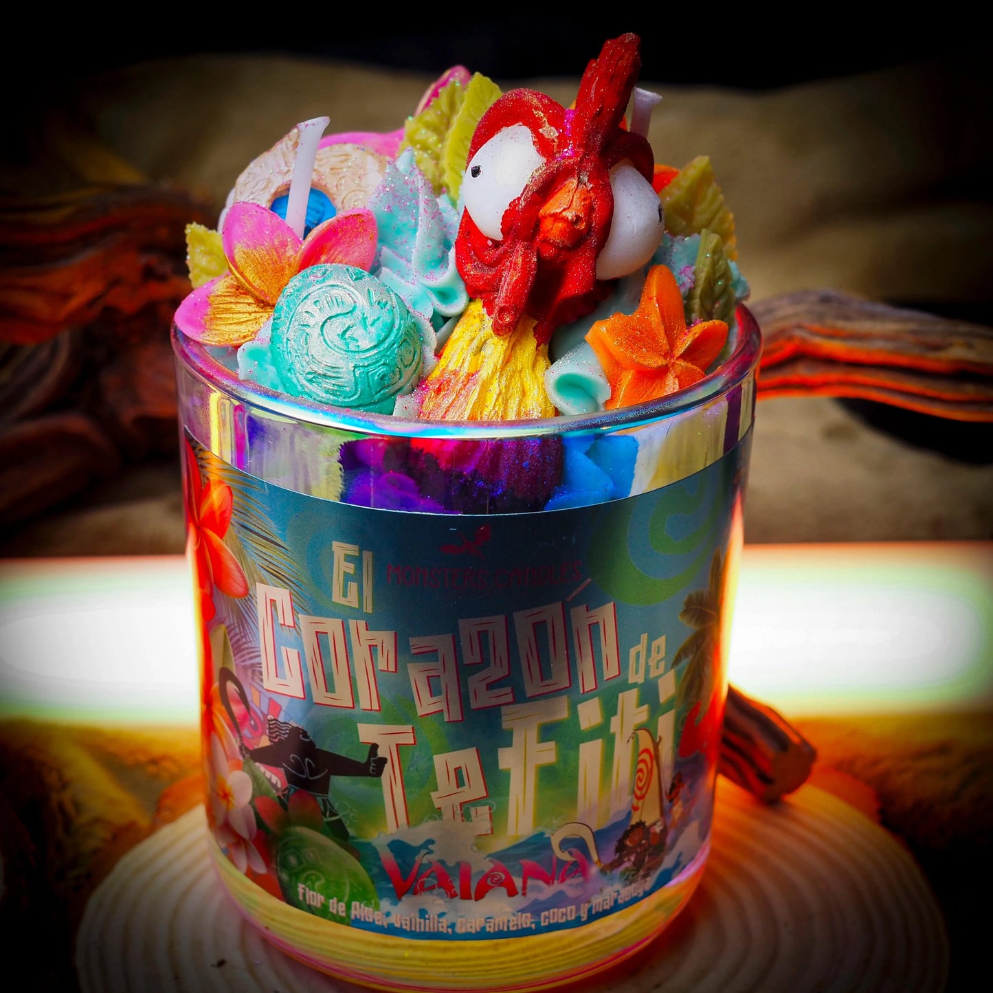 Vela "Vaiana" Ed. Limitada - VENTA FLASH | Monsters Candles ® - Velas Literarias