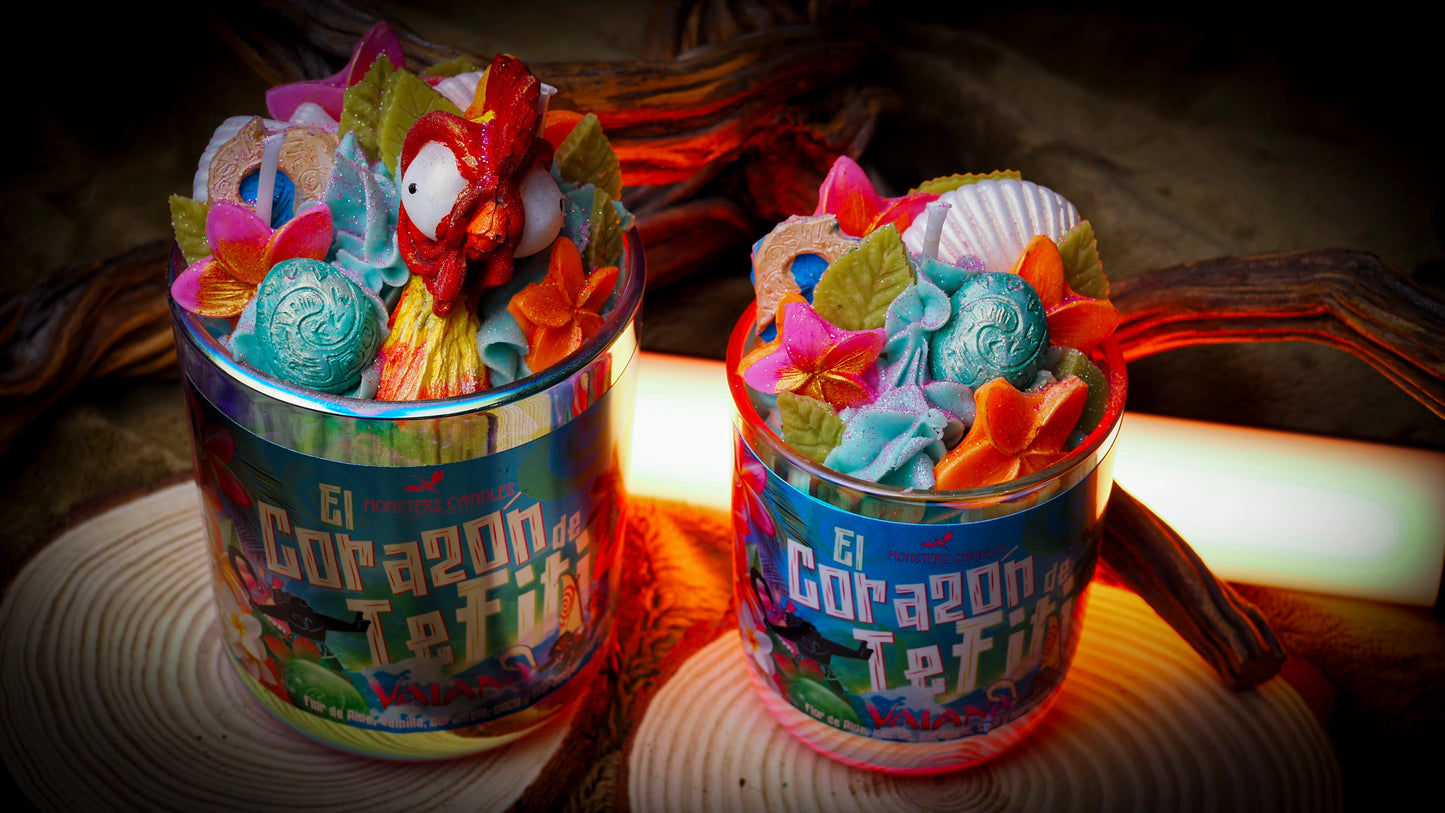 Vela "El corazón de TeFiti" - Monsters Candles ® - Velas Literarias