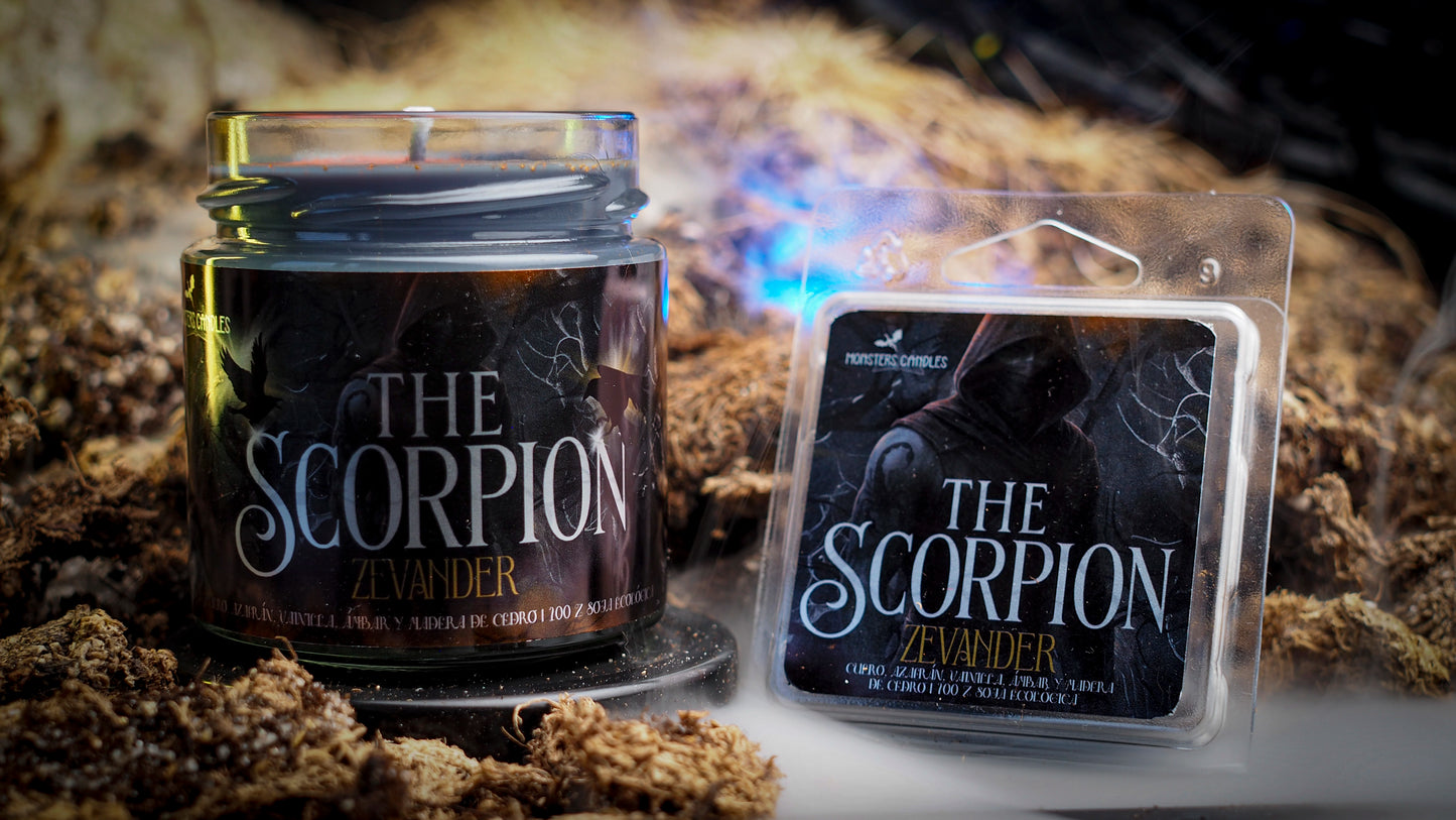 Vela “Zevander Rydainn" Anatema - Monsters Candles ® - Velas Literarias