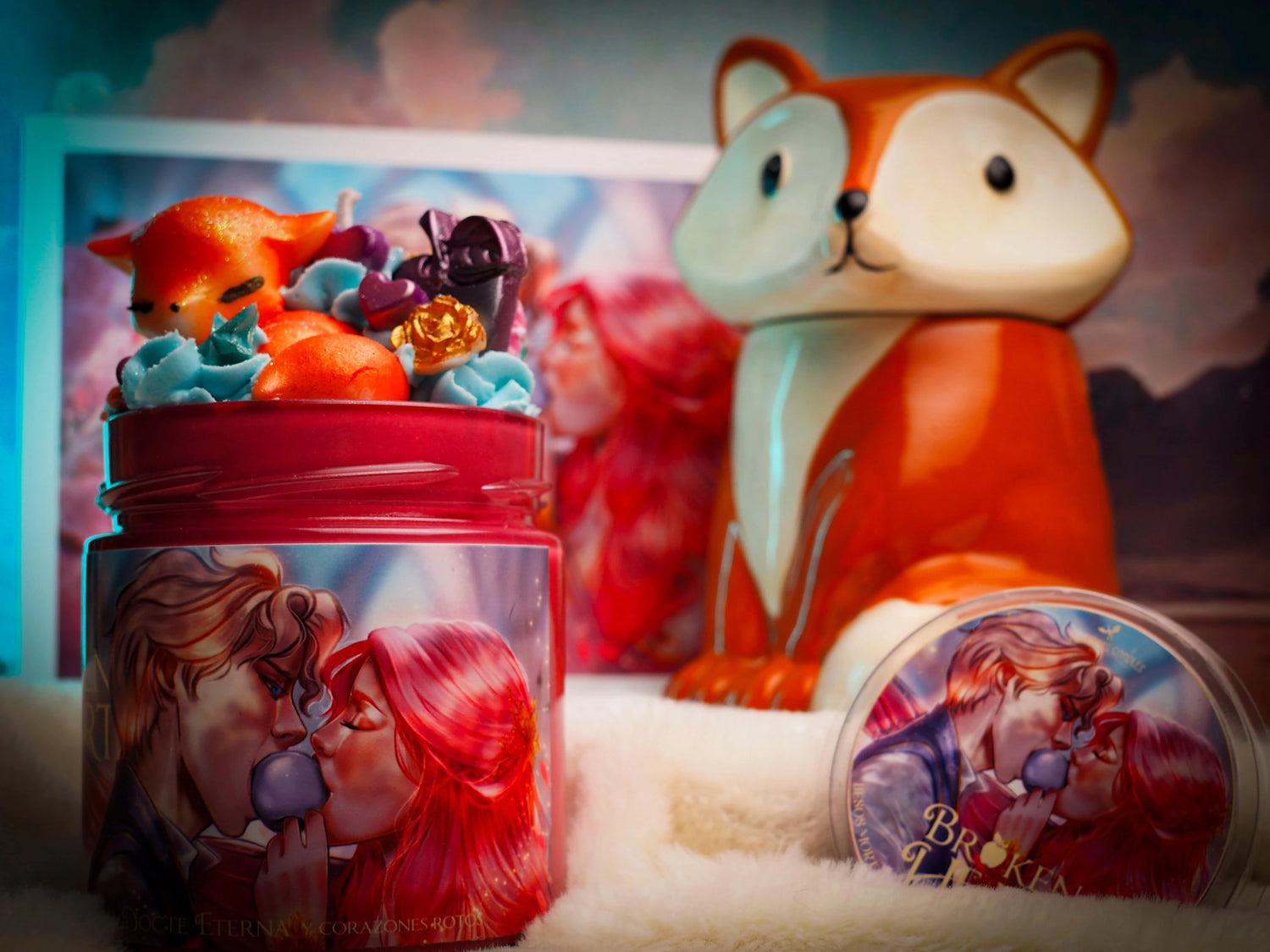 Caja Literaria “Broken Heart” x @crisolcrowling | Monsters Candles