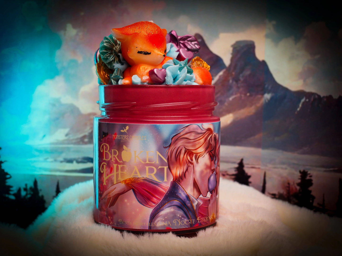 Vela "Broken Heart" Ed. Exclusiva x @crisolcrowling | Monsters Candles