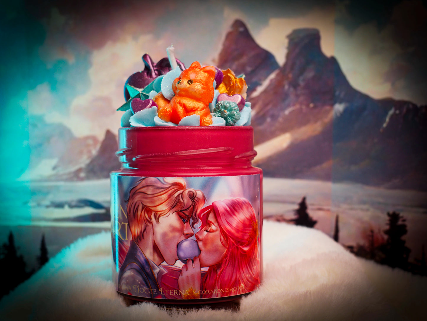 Vela "Broken Heart" Ed. Coleccionista x @crisolcrowling - Monsters Candles ® - Velas Literarias