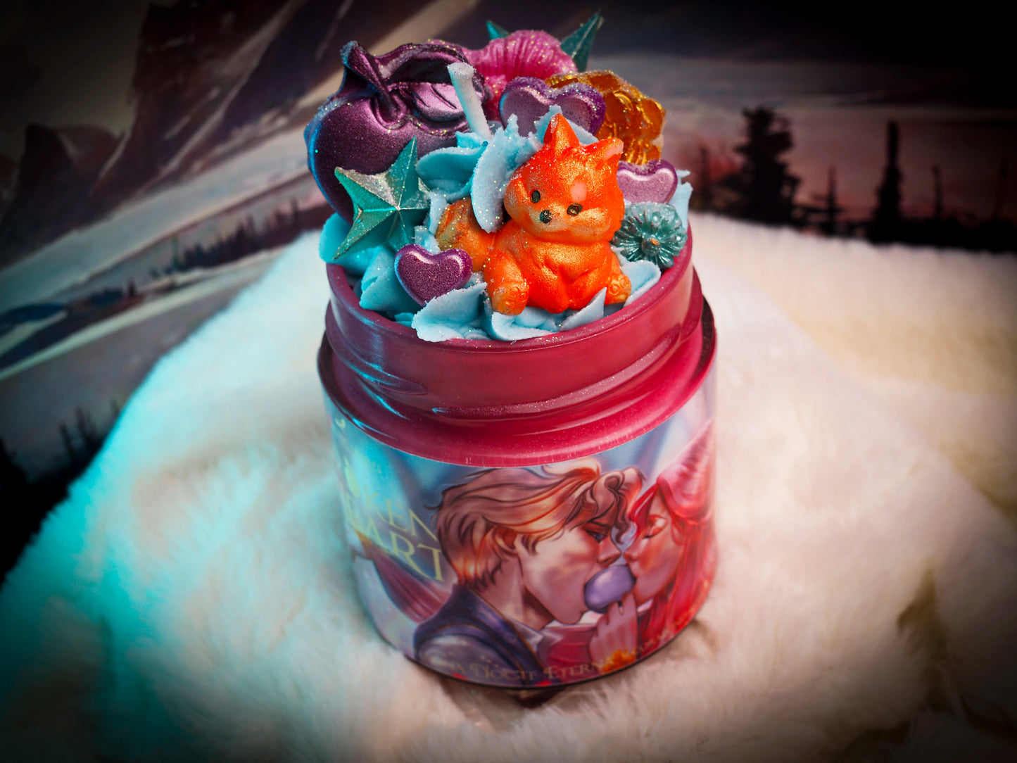 Vela "Broken Heart" Ed. Coleccionista x @crisolcrowling - Monsters Candles ® - Velas Literarias