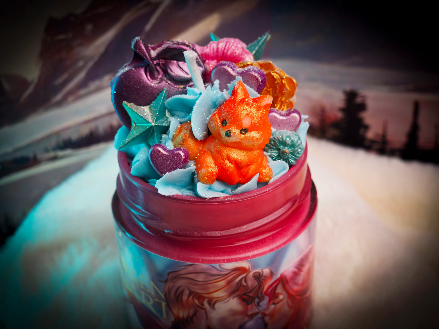 Vela "Broken Heart" Ed. Coleccionista x @crisolcrowling - Monsters Candles ® - Velas Literarias