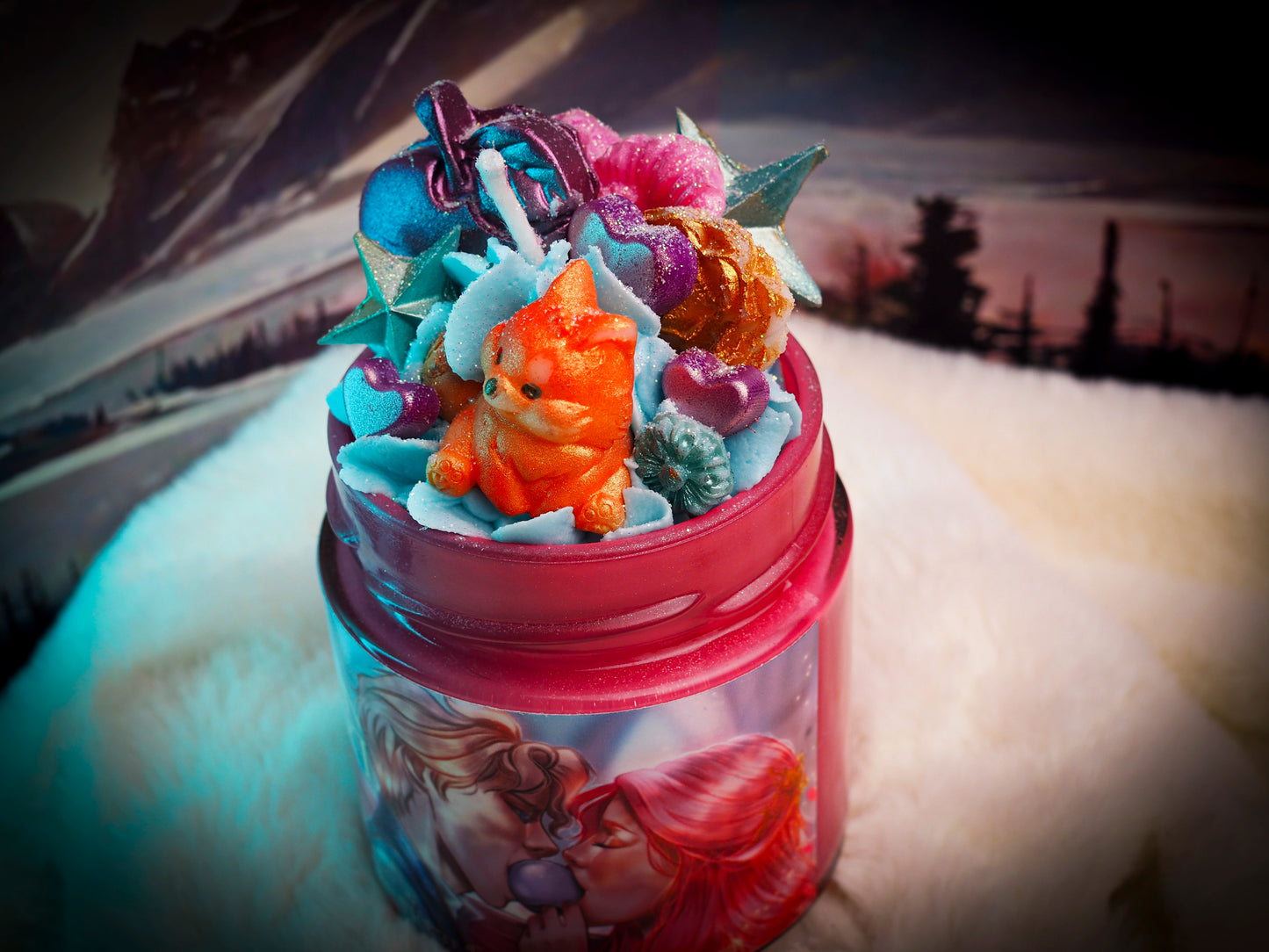 Vela "Broken Heart" Ed. Coleccionista x @crisolcrowling - Monsters Candles ® - Velas Literarias