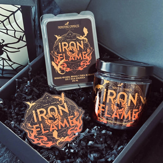 Caja Literaria “Alas de Hierro” | Monsters Candles ®