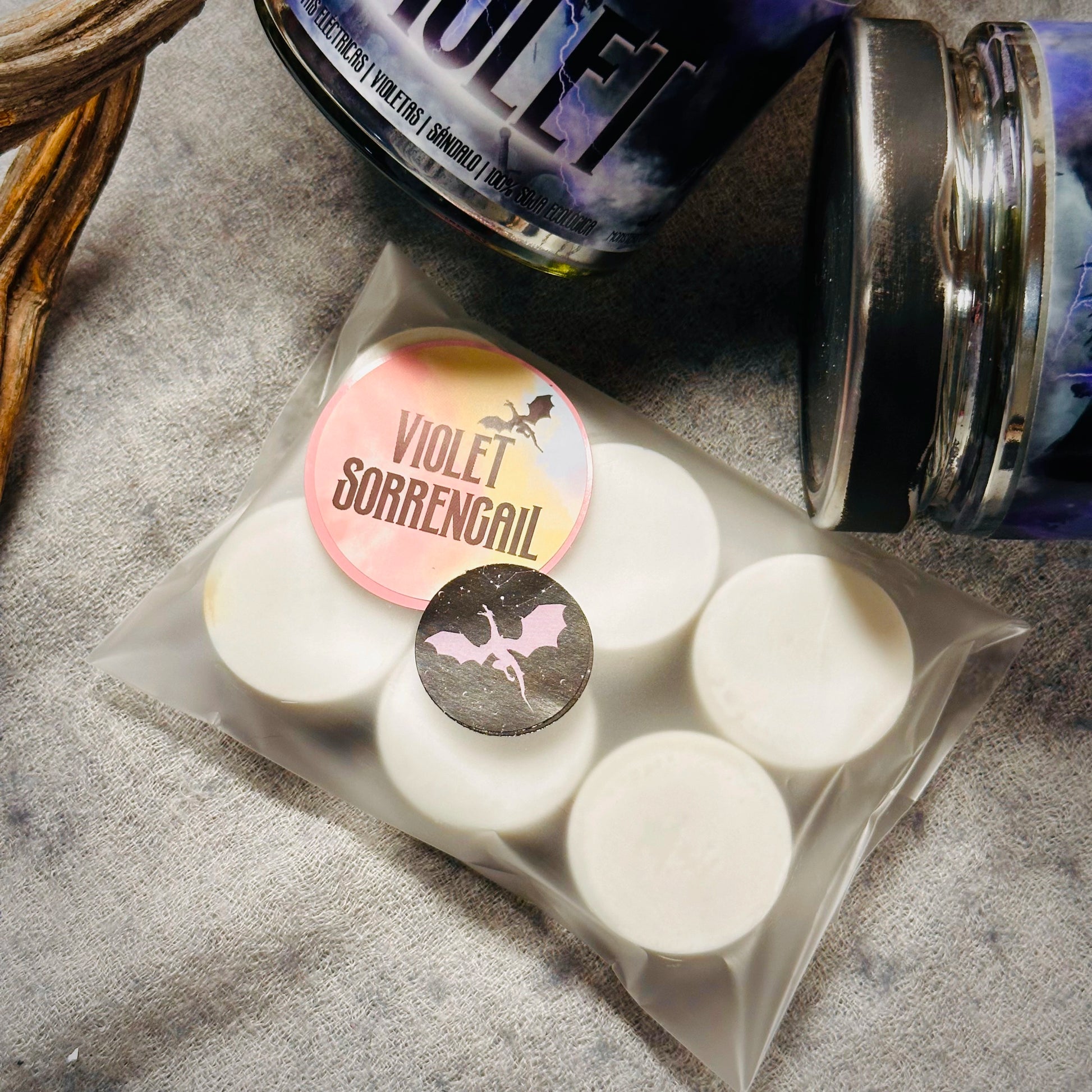 Bombones de melts "80 gr. / 120 gr. / 300 gr." - Monsters Candles ® - Velas Literarias artesanas de soja 100% ecológica