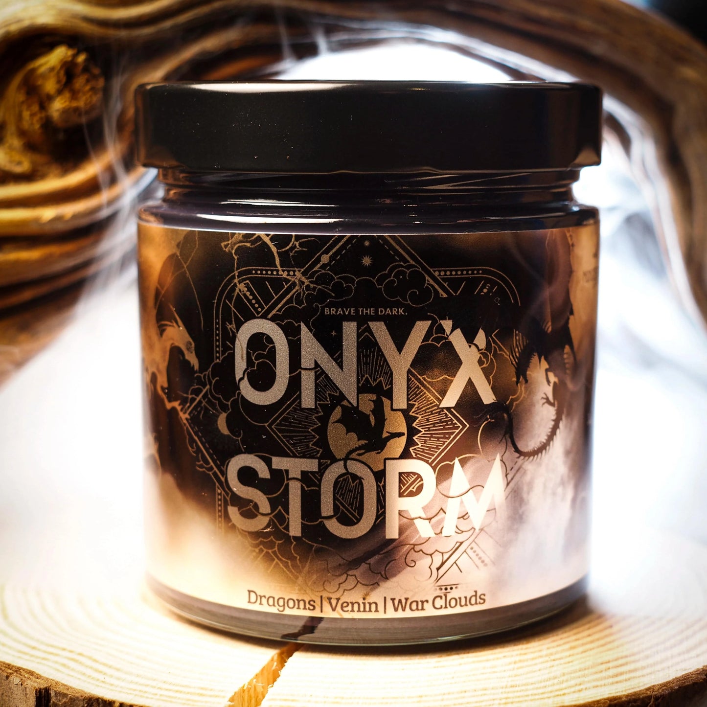 Caja Literaria “Alas de Ónix” | Monsters Candles ®