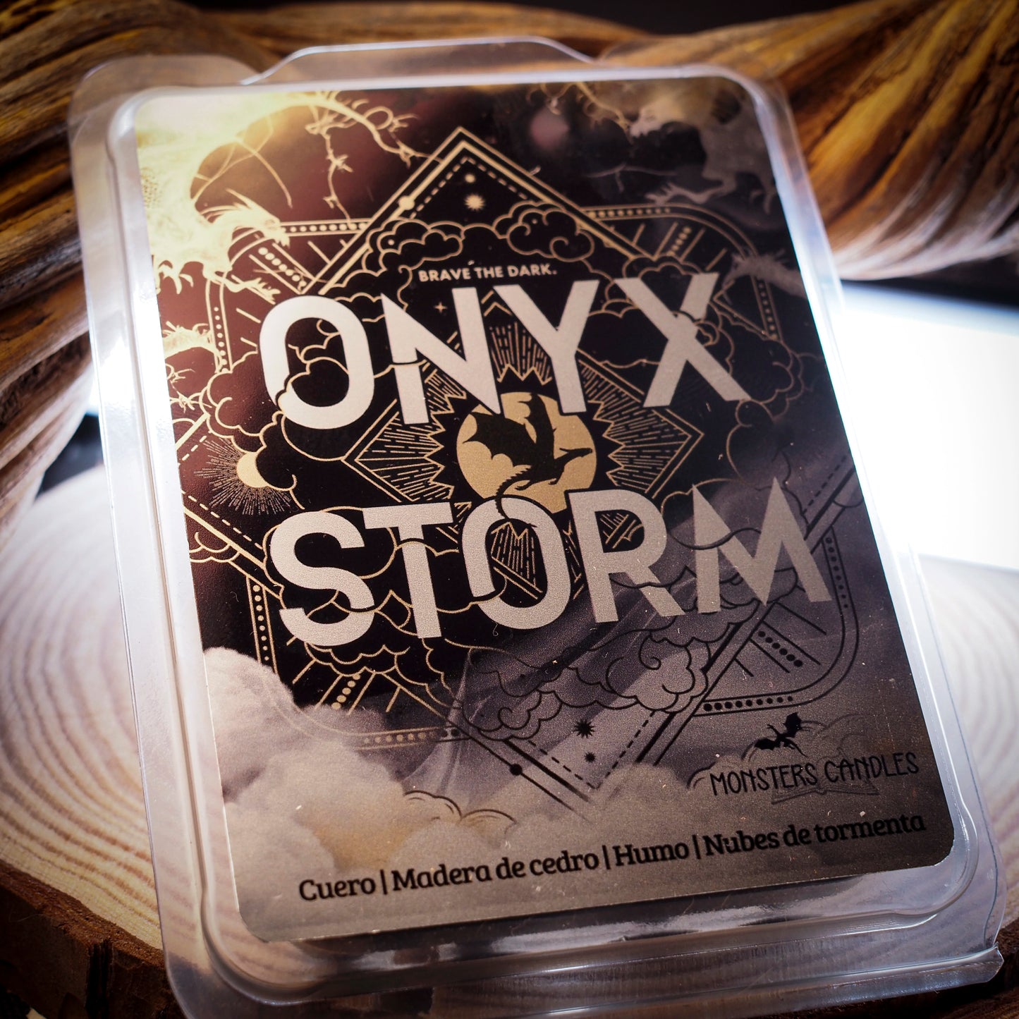 Caja Literaria “Alas de Ónix” | Monsters Candles ®
