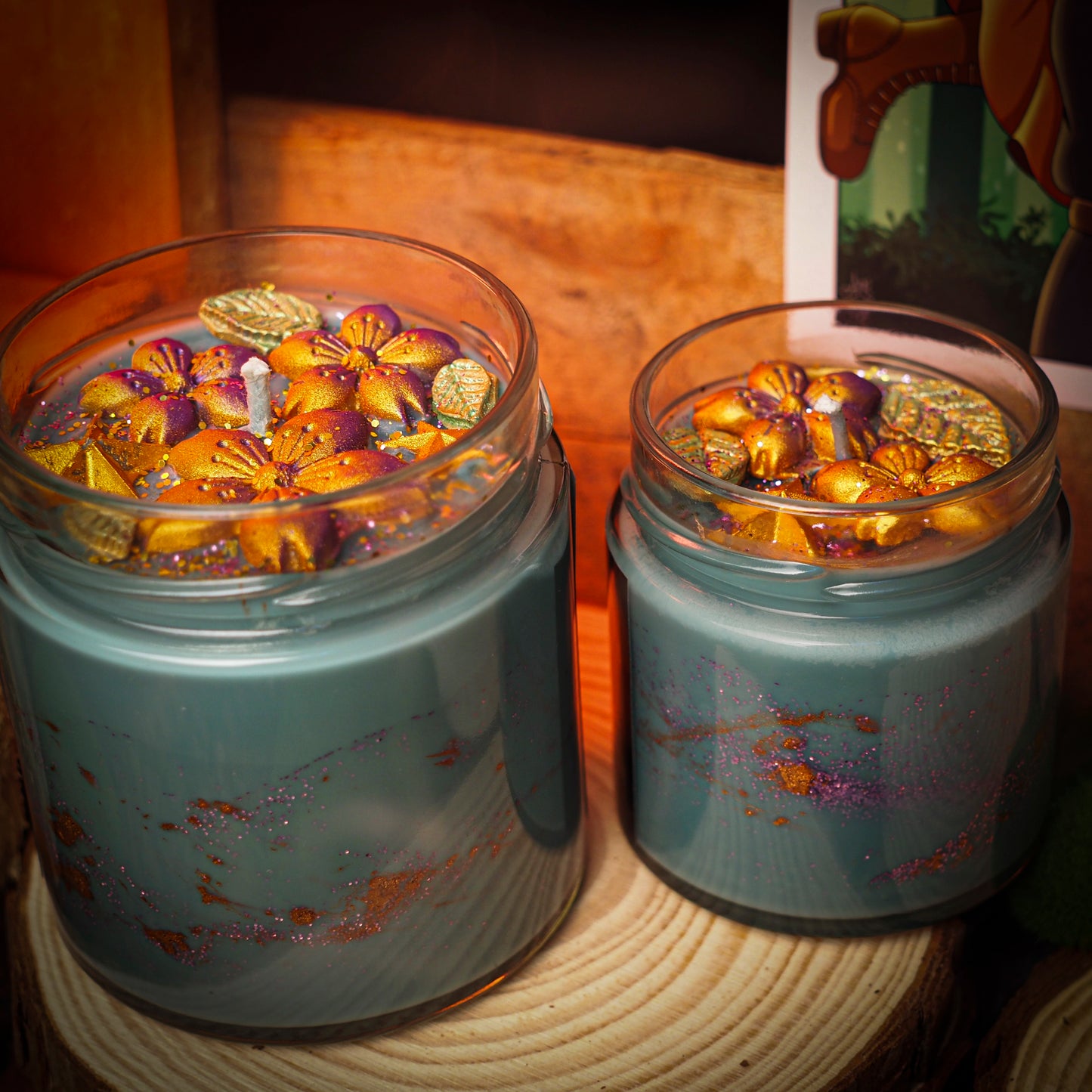 Vela "Asistente del Villano" x @en_ana_29 - Monsters Candles ® - Velas Literarias