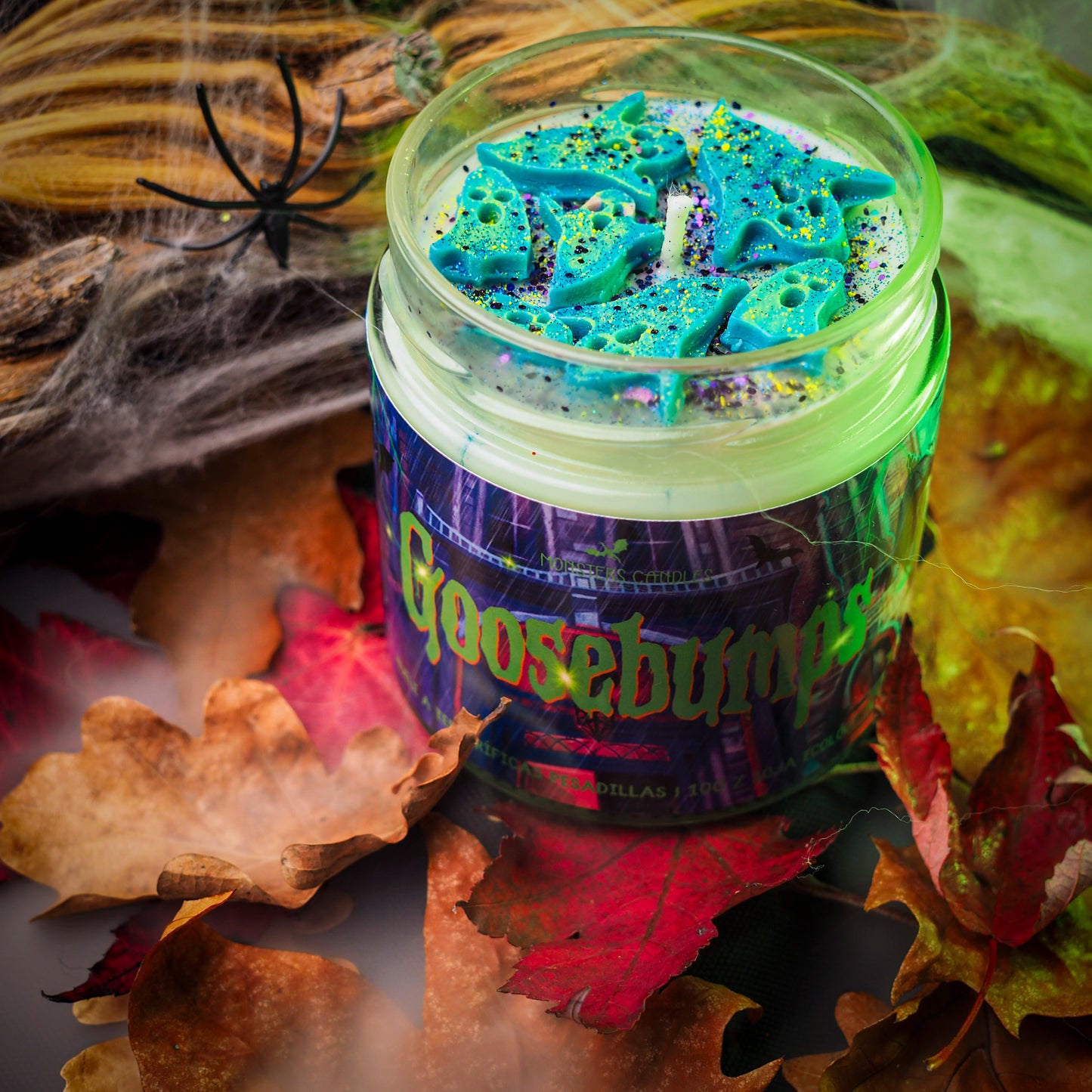 “Goosebumps” RL Stine Candle