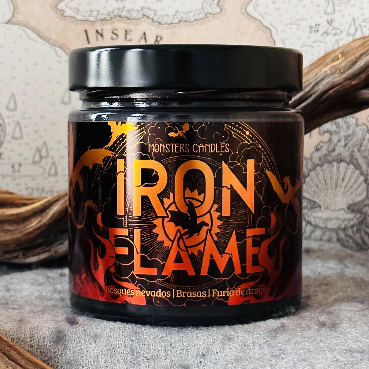 Vela "Alas de Hierro" | Monsters Candles ®-Velas Literarias