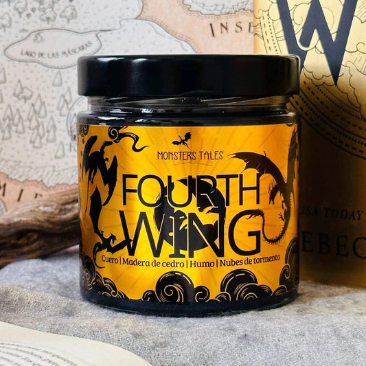 Vela “Alas de Sangre” | Monsters Candles ® -Velas Literarias