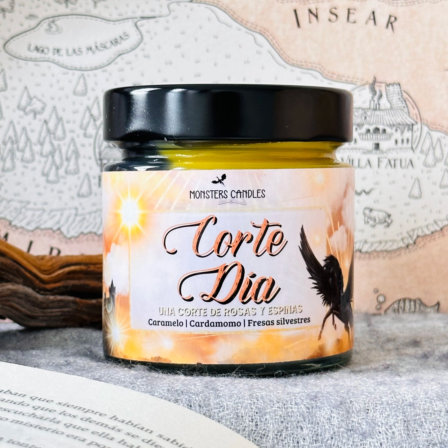Vela corte día