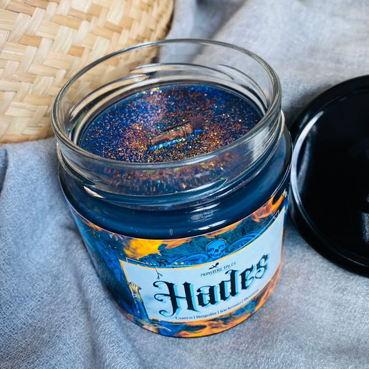 Vela literaria Hades La Caricia de la Oscuridad