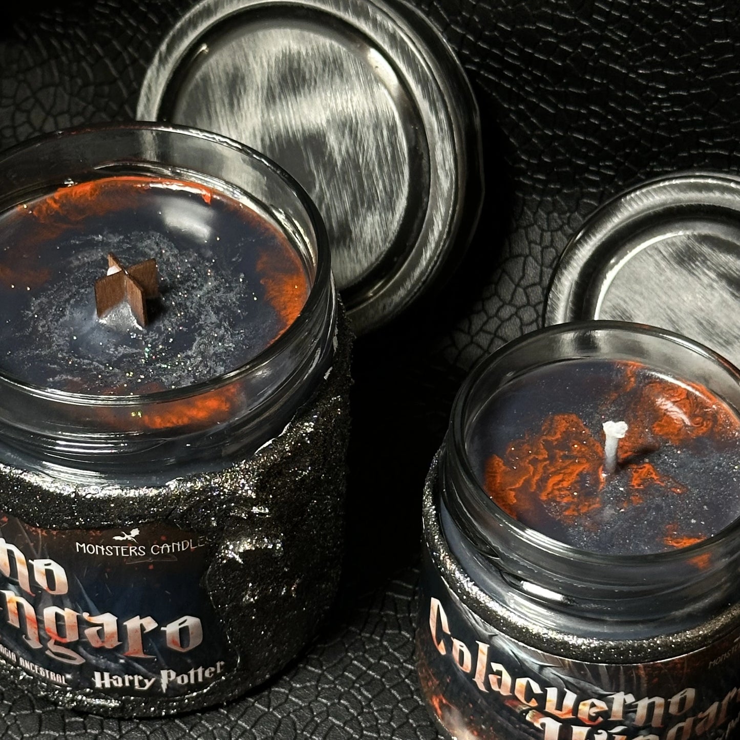 Vela "Colacuerno Húngaro" Harry Potter - Monsters Candles ® - Velas Literarias artesanas de soja 100% ecológica