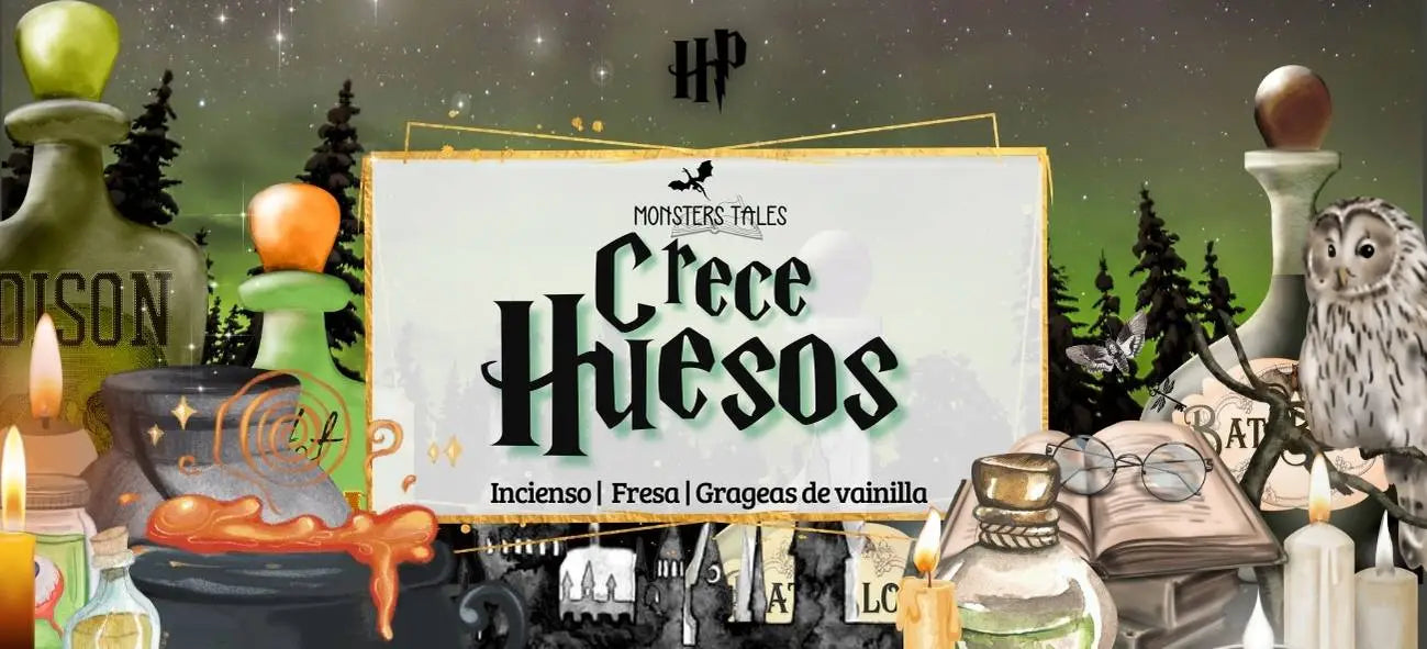 Velas “Pociones” Harry Potter - Monsters Candles ® - Velas Literarias artesanas de soja 100% ecológica