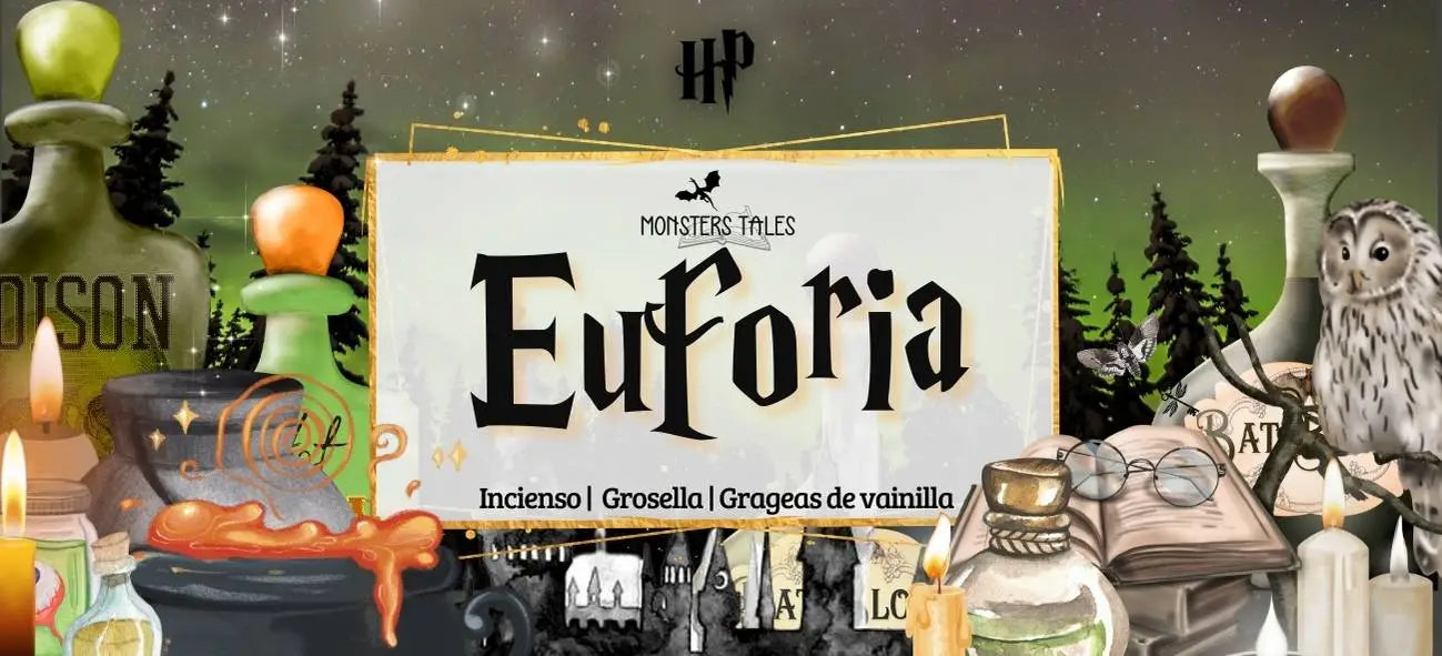 Velas “Pociones” Harry Potter - Monsters Candles ® - Velas Literarias artesanas de soja 100% ecológica
