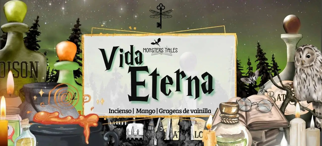 Velas “Pociones” Harry Potter - Monsters Candles ® - Velas Literarias artesanas de soja 100% ecológica