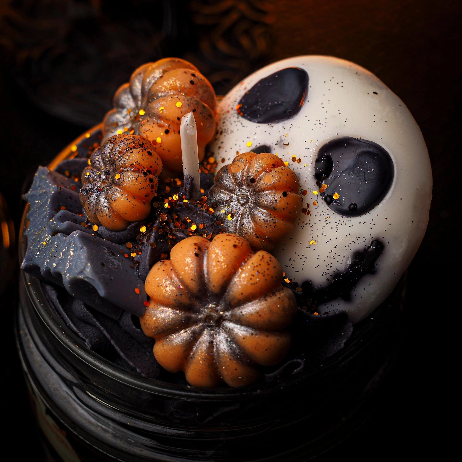 Vela “Jack” Pesadilla antes de Navidad | Monsters Candles ® - Velas Literarias