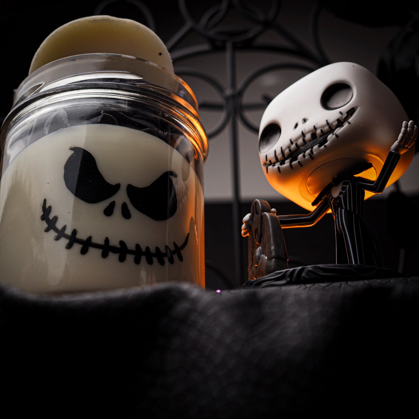 Vela “Jack” Pesadilla antes de Navidad | Monsters Candles ® - Velas Literarias