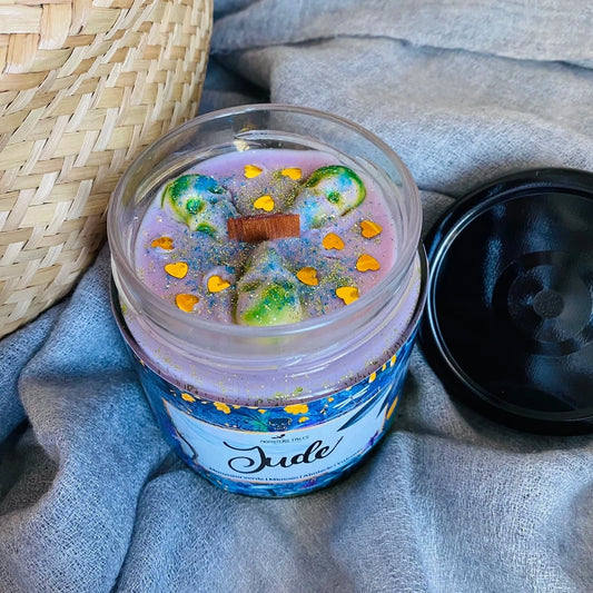 Vela “Jude Duarte” El Príncipe Cruel - Monsters Candles ® - Velas Literarias artesanas de soja 100% ecológica