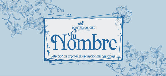 Etiqueta personalizada (Desde +2,50€) - Monsters Candles ® - Velas Literarias artesanas de soja 100% ecológica