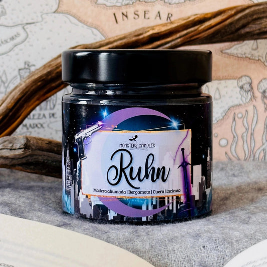Vela "Ruhn Danaan" Ciudad Medialuna | Monsters Candles ® - Velas Literarias