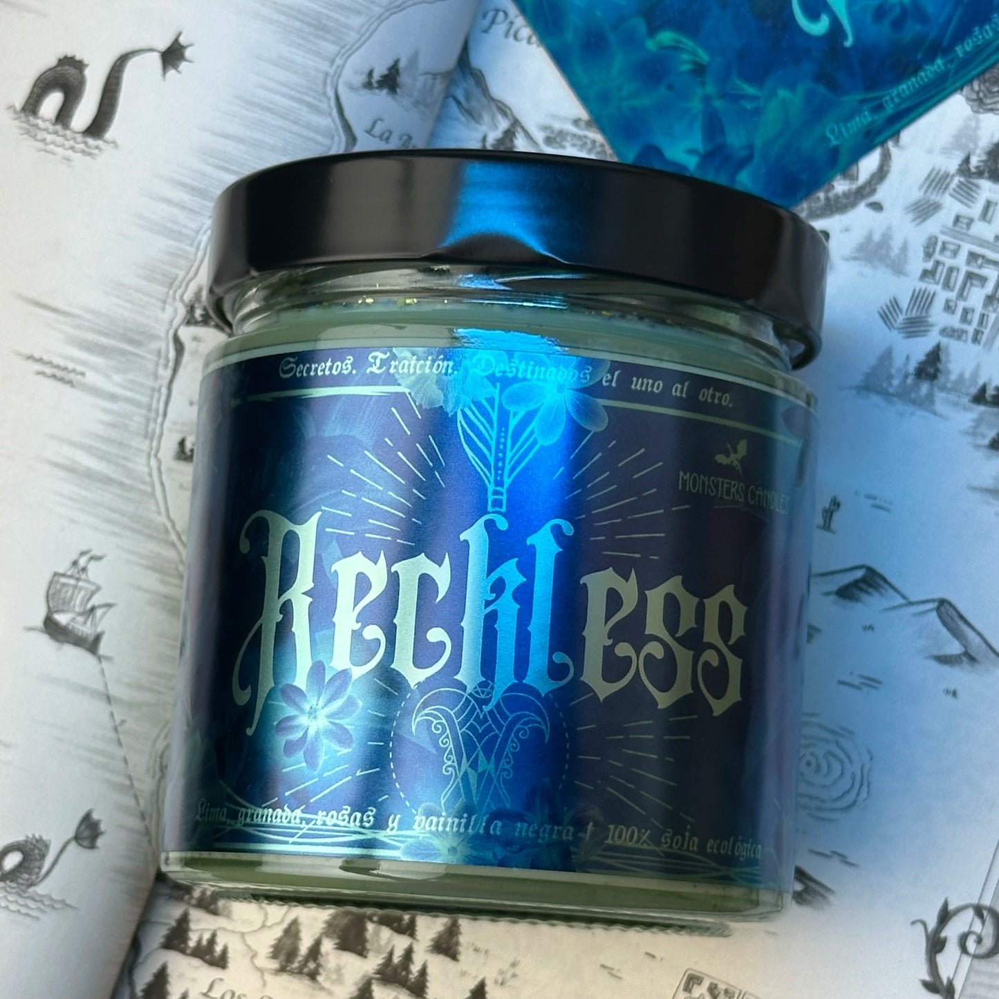 Vela "Reckless” - Monsters Candles ® - Velas Literarias