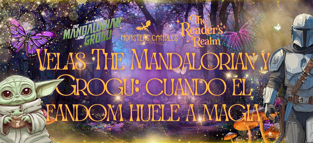 Velas de cera de soja The Mandalorian y Grogu, fragancias inspiradas en Star Wars, edición limitada