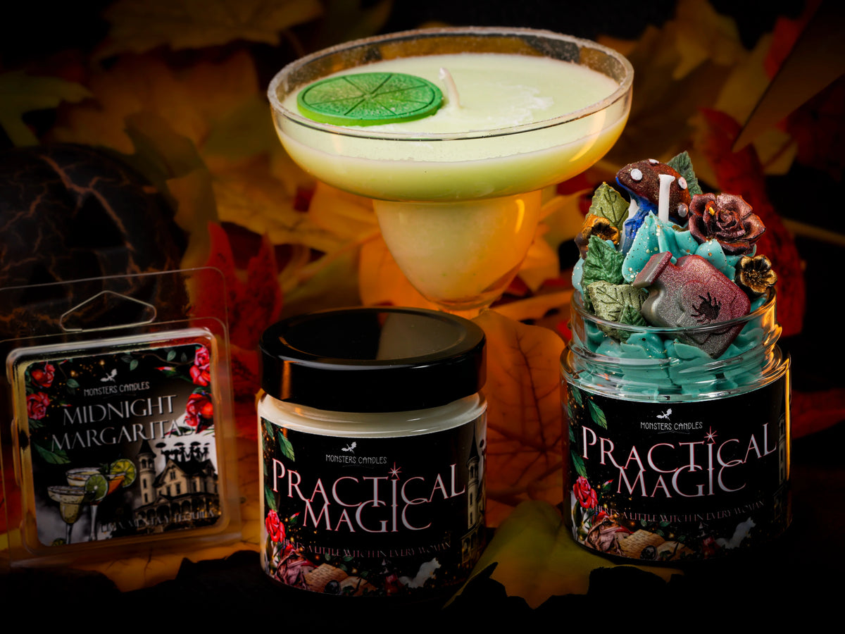 Caja Temática "Prácticamente Magia" Ed. Limitada - Monsters Candles ® - Velas Literarias