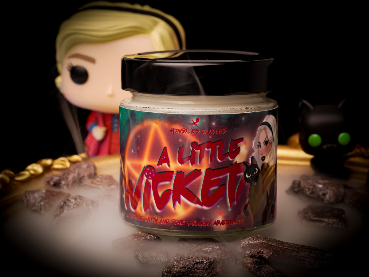 Vela clásica "A Little Wicked" x @misslion.arts