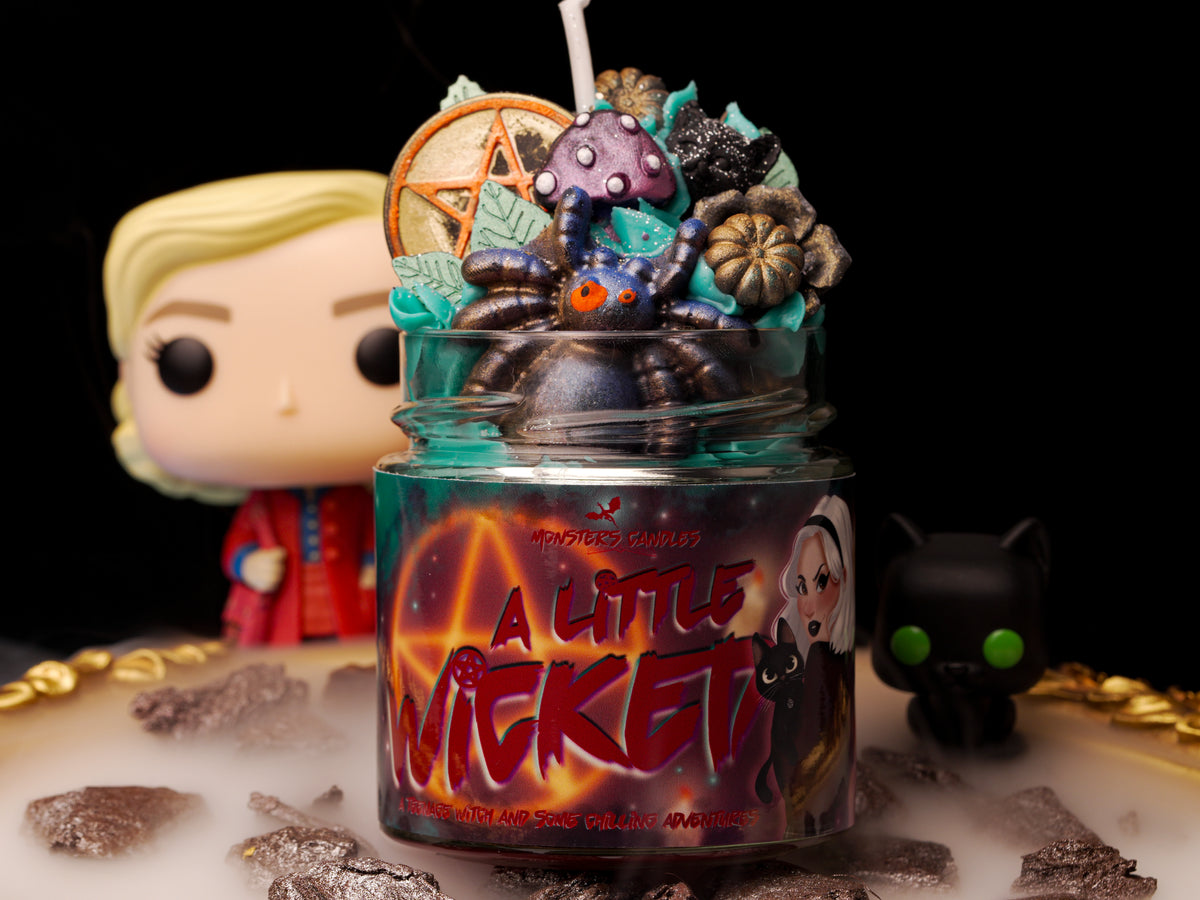 Duftkerze „A Little Wicked“ Exklusive Halloween-Edition x @misslion.arts