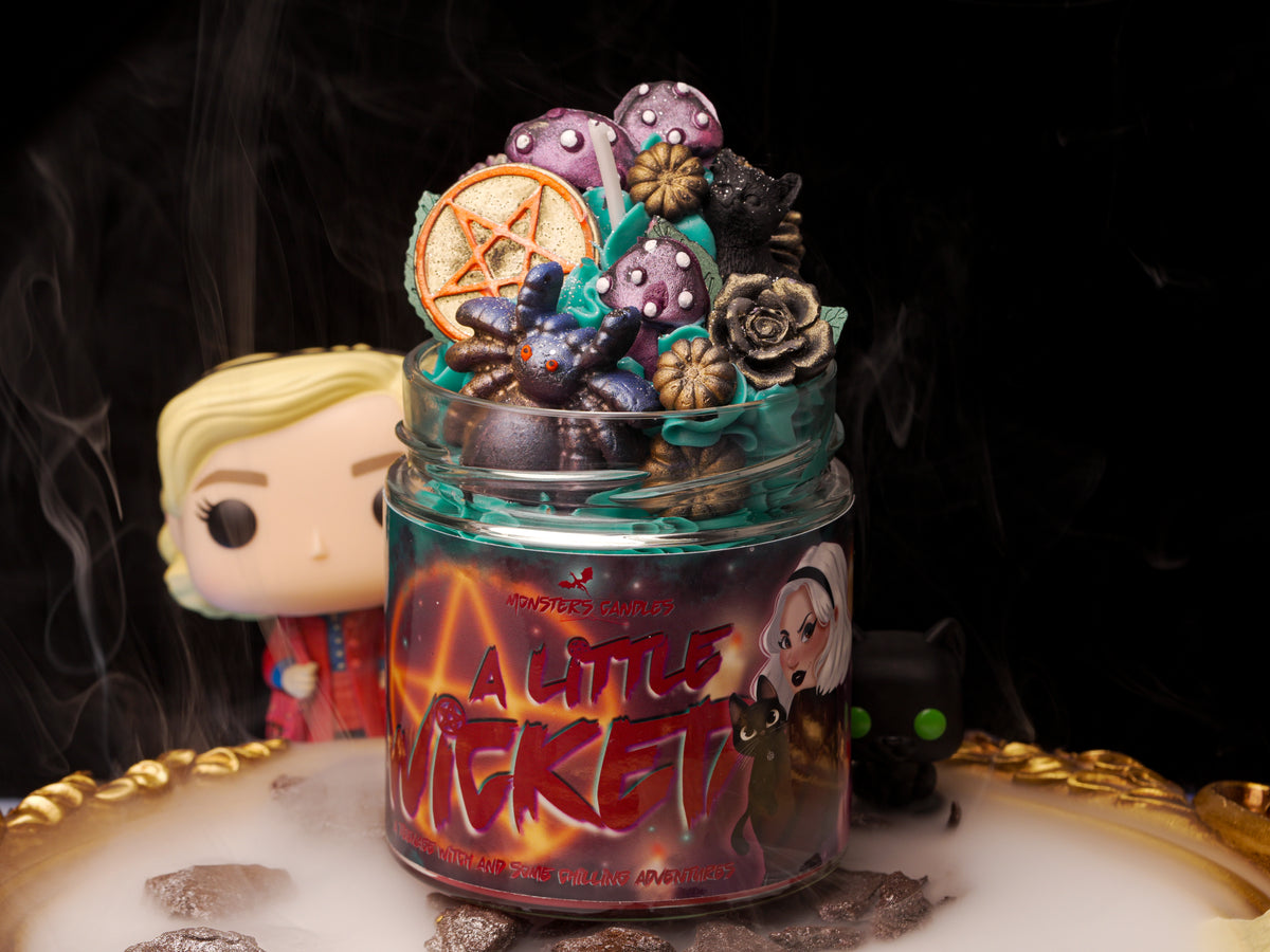 Duftkerze „A Little Wicked“ Exklusive Halloween-Edition x @misslion.arts