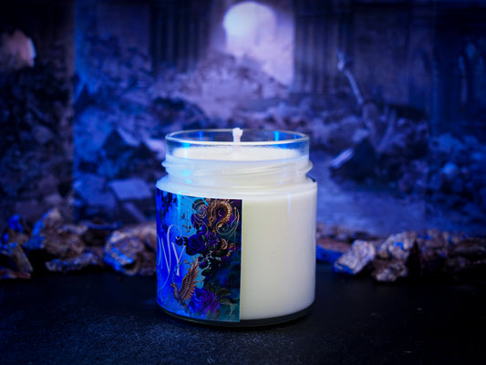 Vela Clásica “Briony Rosewood" Rose in Chains - Monsters Candles ® - Velas Literarias