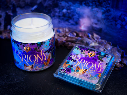 Vela Clásica “Briony Rosewood" Rose in Chains - Monsters Candles ® - Velas Literarias