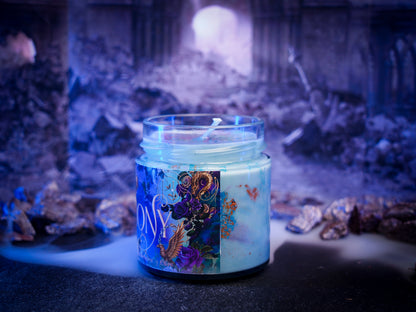 Vela “Briony Rosewood" Rose in Chains - Monsters Candles ® - Velas Literarias