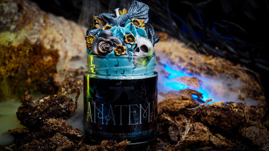 Vela "Anatema" Keri Lake - Ed. Exclusiva - Monsters Candles ® - Velas Literarias