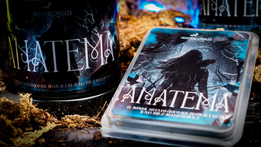 Melts Anatema - Monsters Candles ® - Velas Literarias
