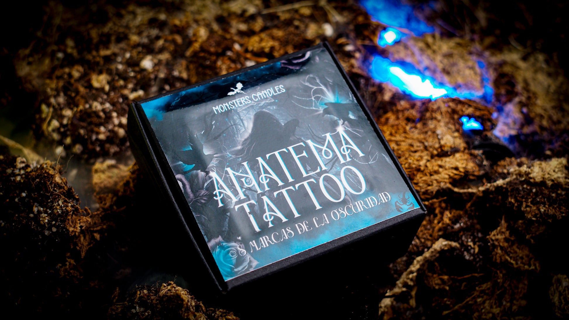 Caja Literaria "Anatema" Keri Lake - Monsters Candles ® - Velas Literarias